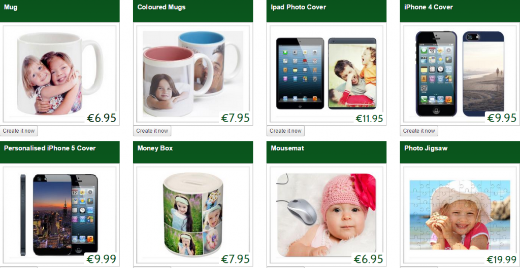 photo gifts from magees